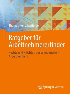 cover image of Ratgeber für Arbeitnehmererfinder